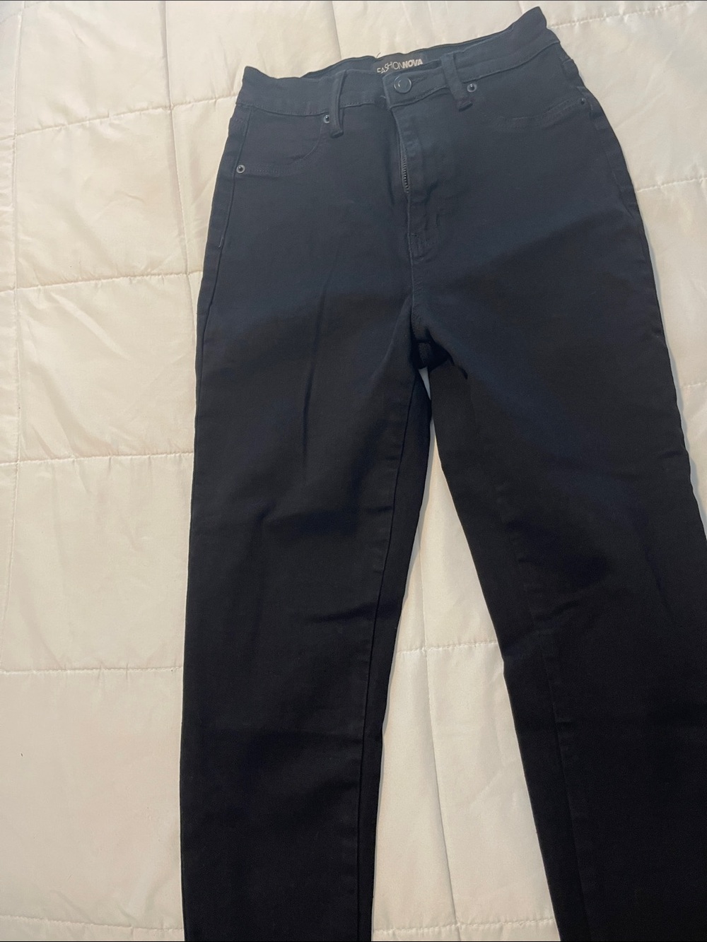 Fashion Nova Black High-Rise Women's Jeans